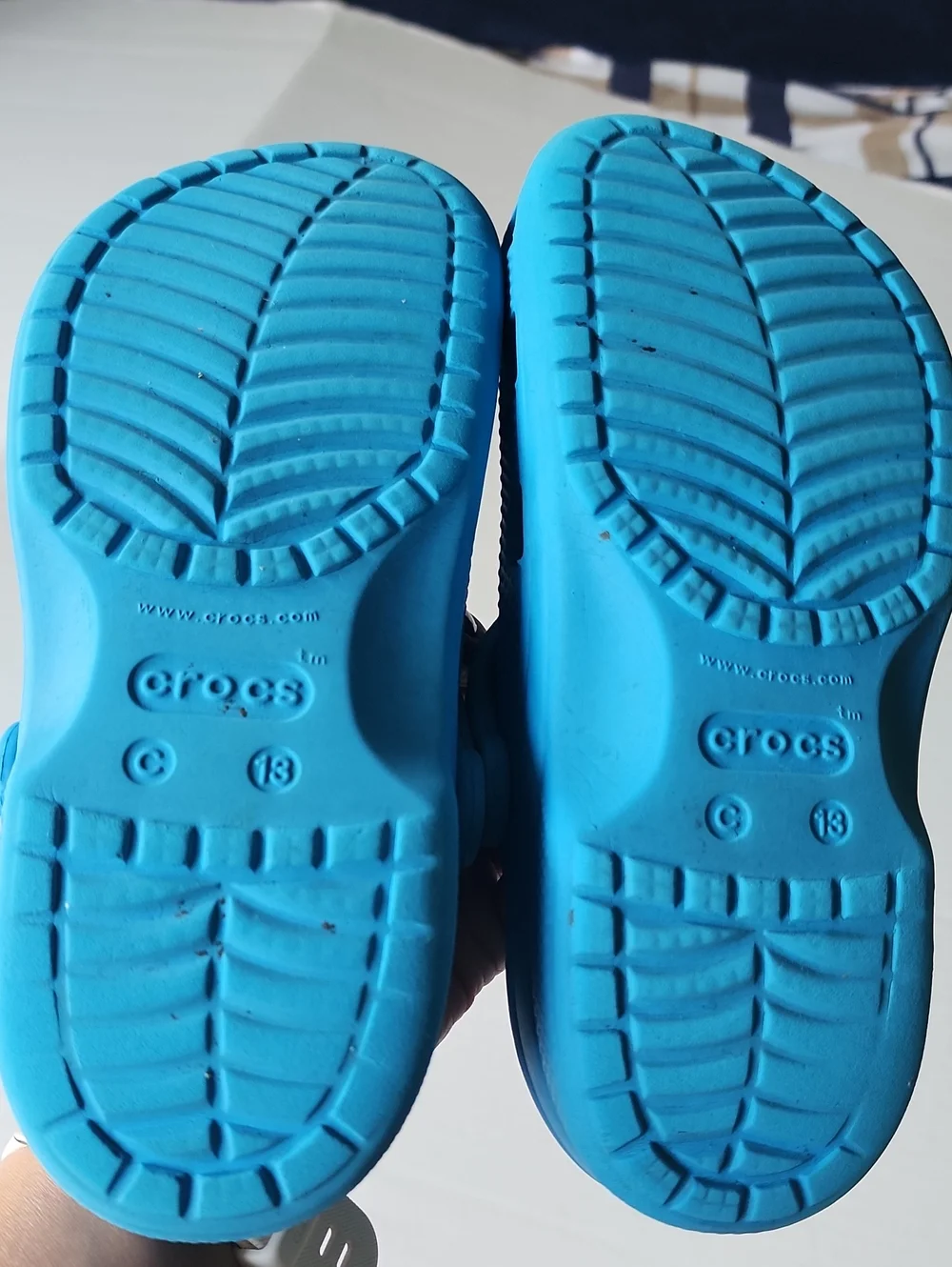 CROCS Kids Classic Clog in Turquoise Blue